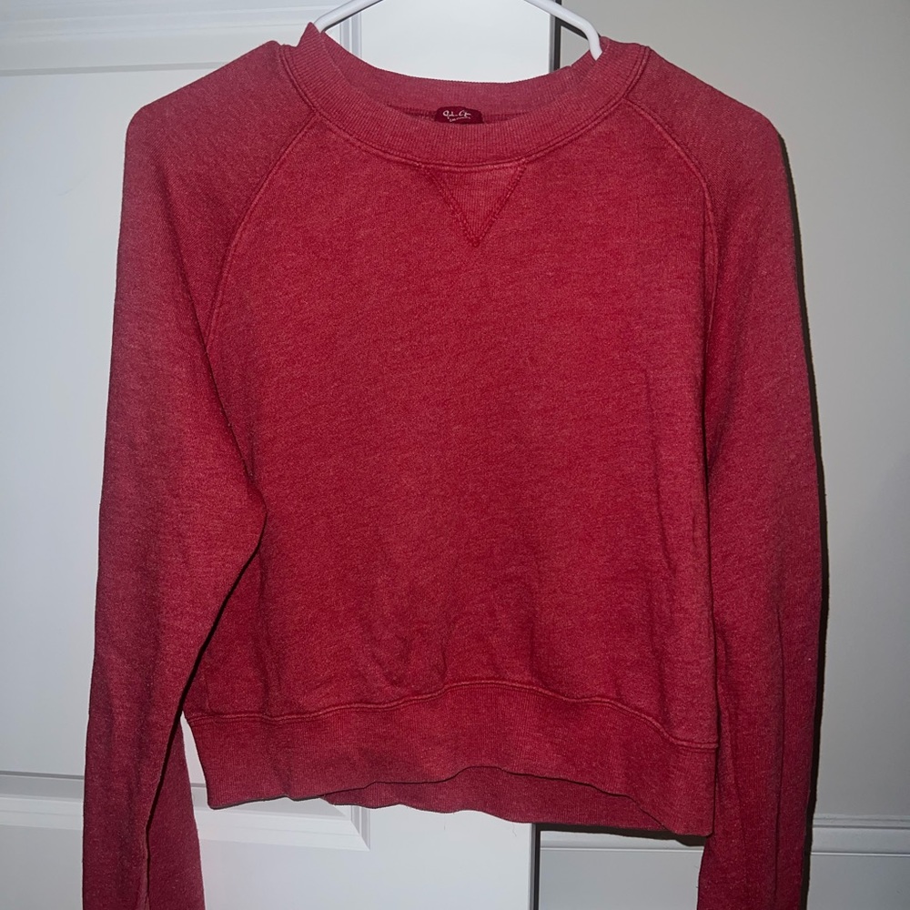 john galt brandy Melville red sweatshirt